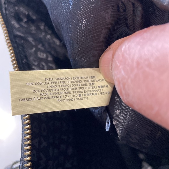 Kate Spade New York black leather pouch or clutch. New. - Picture 5 of 8